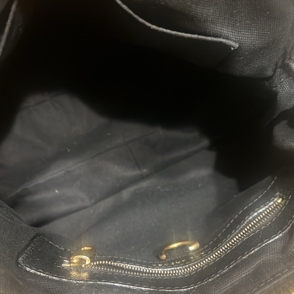 Black Quilted Leather Handbag - Picture 6 of 14